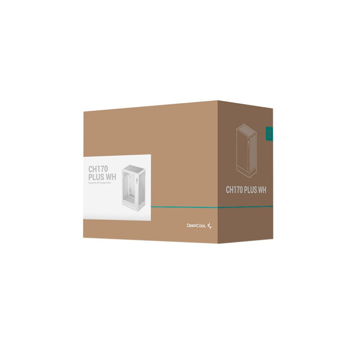 Корпус для ПК Deepcool CH170 Plus White (R-CH170-WHNGM0-G)