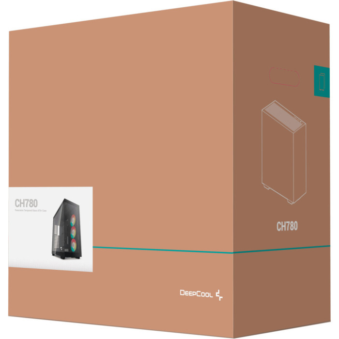Корпус для ПК Deepcool CH780 Black (R-CH780-BKADE41-G-1)