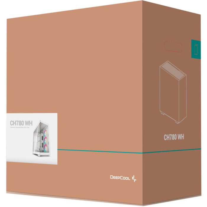 Корпус для ПК Deepcool CH780 White (R-CH780-WHADE41-G-1)