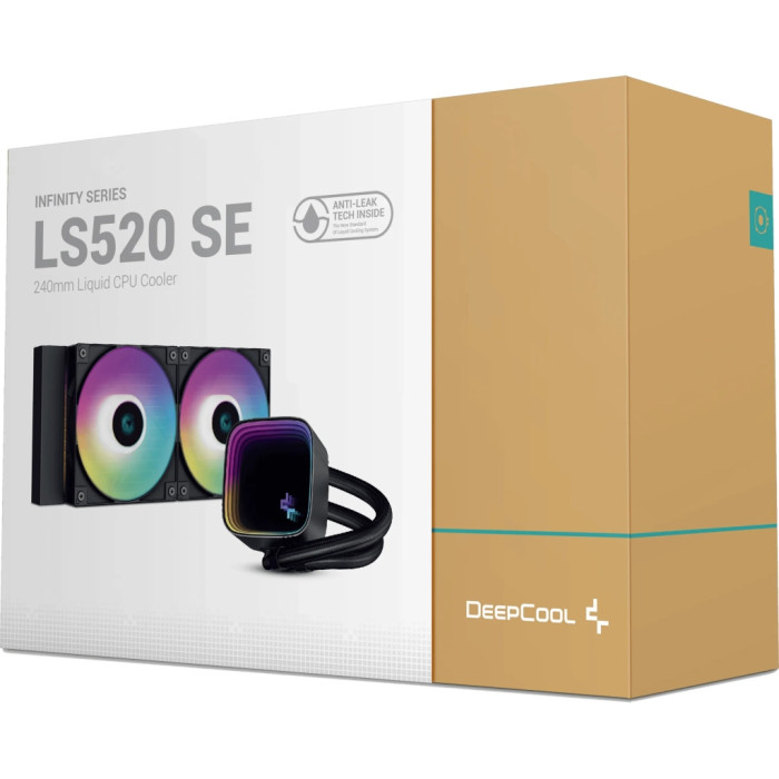 Система рідинного охолодження Deepcool LS520 SE Black (R-LS520-BKAMMM-G-1)