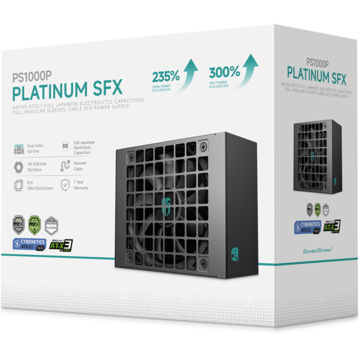 Блок живлення Deepcool 1000W GamerStorm PS1000P (R-PSA00P-FE0B-JGEU)