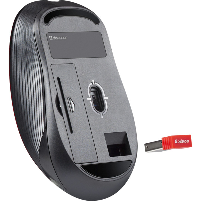 Мишка Defender Gassa MM-105 Wireless Black (52105)