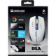 Мишка Defender Dila MM-282 Wireless White/Blue (52282)