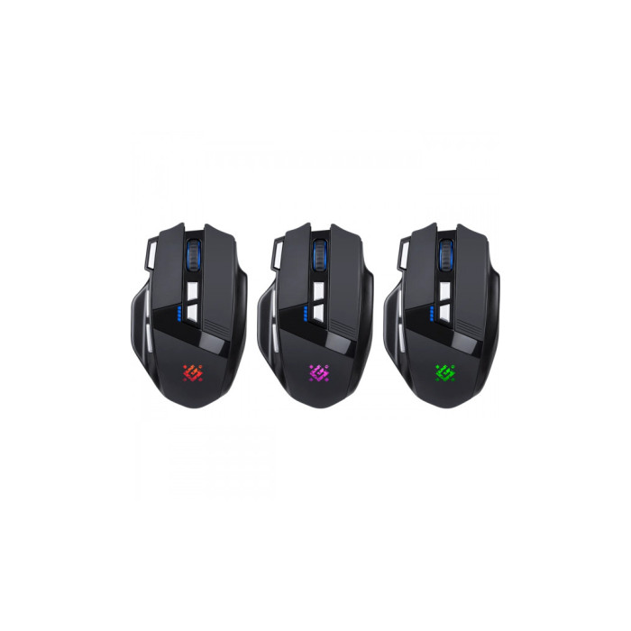 Мишка Defender Knight GM-885 Wireless Black (52885)
