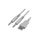 Навушники Defender Eclipse USB White (62440)