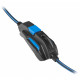 Навушники Defender Warhead G-390 LED Black-Blue (64038)