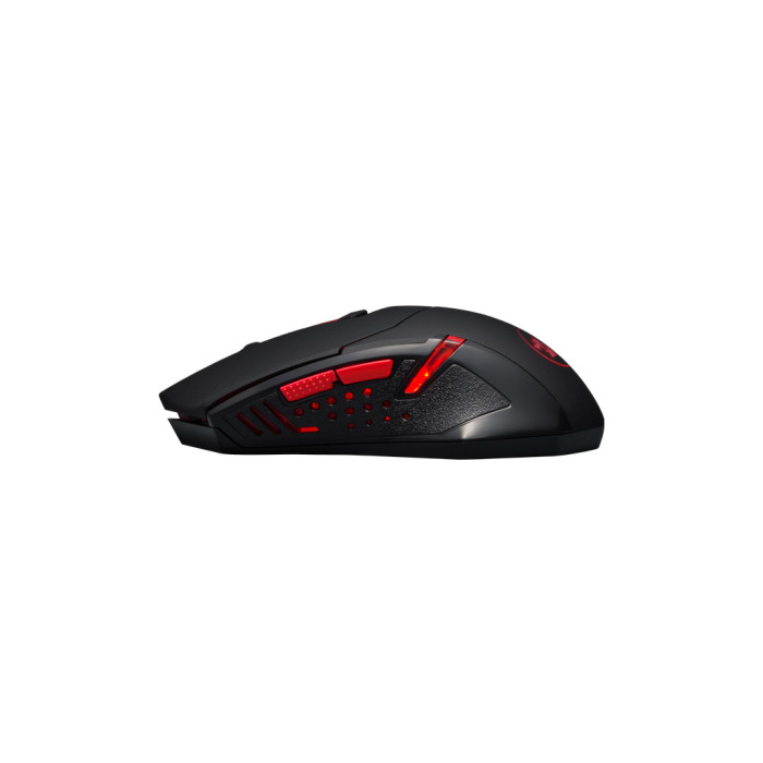 Мишка Defender M601WL-BA Wireless + mouse pad Black/Red (78227)