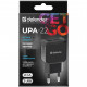 Зарядний пристрій Defender UPA-22 black, 2xUSB, 2.1A (83579)