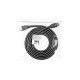 Кабель мультимедійний HDMI M to HDMI M 2.0m V1.4 black Defender (87336)