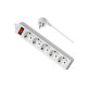 Мережевий фільтр живлення Defender ES 1.8m 5 роз. white (99481)