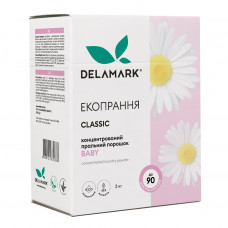 Пральний порошок DeLaMark Baby 3 кг (4820152330338)