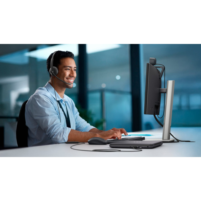 Навушники Dell Wired Headset WH125 Black (520-BBLV)