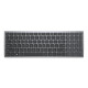Клавіатура Dell Compact Multi-Device Wireless Keyboard KB740 RU (580-AKOZ)