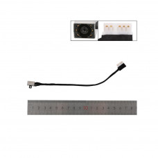 Роз'єм живлення ноутбука з кабелем Dell PJ1053 (4.5mm x 3.0mm + center pin), 6(5)-pin, 14 см (A49118)