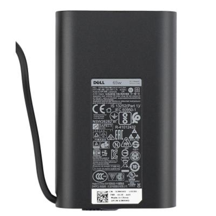 Блок живлення до ноутбуку Dell 65W Oval 19.5V 3.34A разъем 7.4/5.0 (pin inside) (LA65NM130 / A40224)