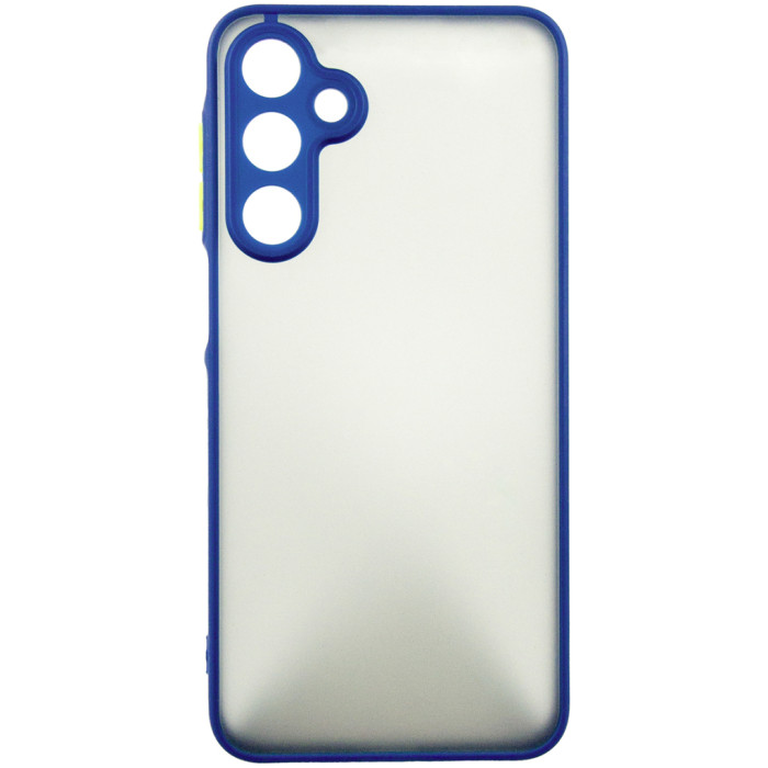 Чохол до мобільного телефона Dengos Samsung Galaxy A16 Matte + glass 2pcs (Blue) (DG-CTG2P-03)