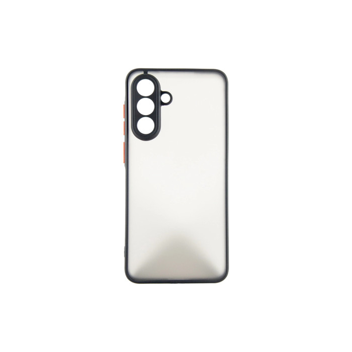 Чохол до мобільного телефона Dengos Kit Samsung Galaxy A56 Matte + 2 pcs glass (Black) (DG-CTG2P-05)