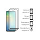 Чохол до мобільного телефона Dengos Kit Samsung Galaxy A06 Carbon + 2 pcs glass (Blue) (DG-CTG2P-06)