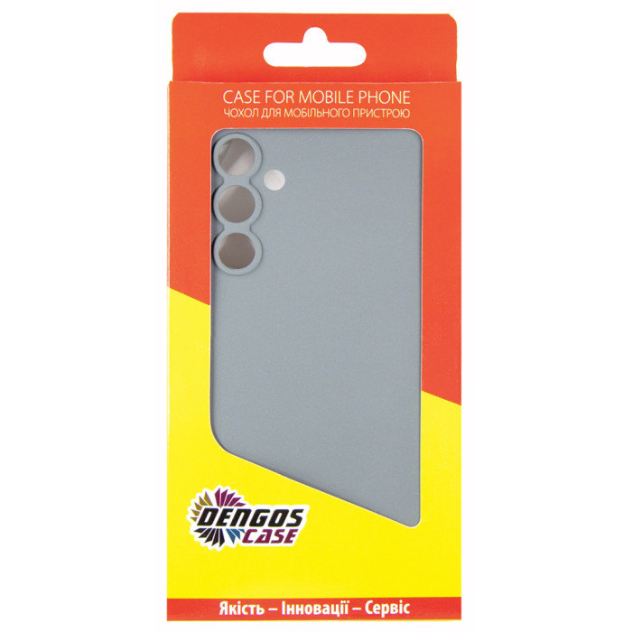 Чохол до мобільного телефона Dengos Samsung Galaxy M35 5G Carbon + glass Grey (DG-KM-101)
