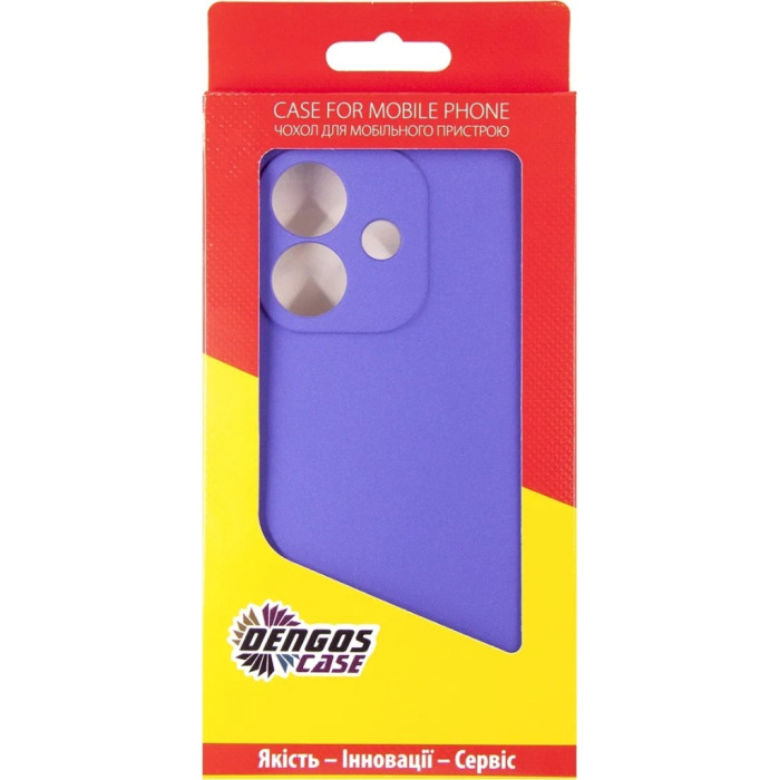 Чохол до мобільного телефона Dengos Oppo A3 Carbon + glass (Purple) (DG-KM-113)