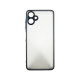 Чохол до мобільного телефона Dengos Kit Samsung Galaxy A06 case Matte + glass (Black) (DG-KM-126)