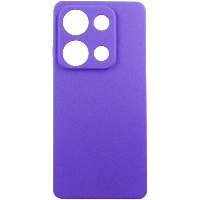 Чохол до мобільного телефона Dengos Xiaomi Redmi Note 14S Carbon + glass (Purple) (DG-KM-146)