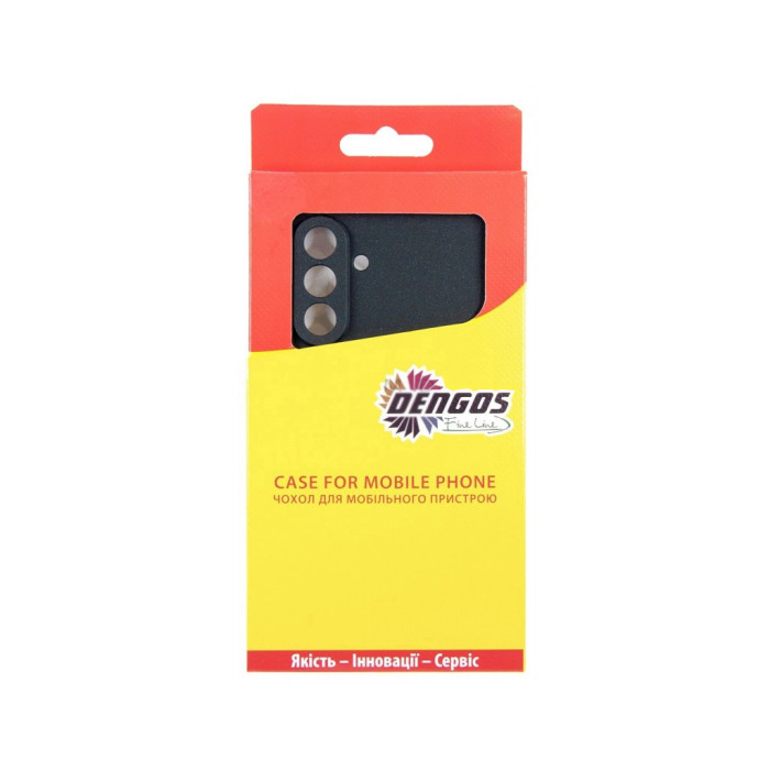 Чохол до мобільного телефона Dengos Carbon Kit for Samsung Galaxy A17 case + glass Black (DG-KM-160)