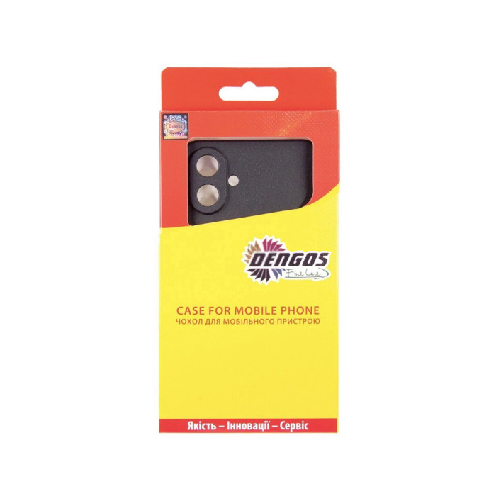 Чохол до мобільного телефона Dengos Carbon Kit for Samsung Galaxy A07 case + glass Black (DG-KM-162)