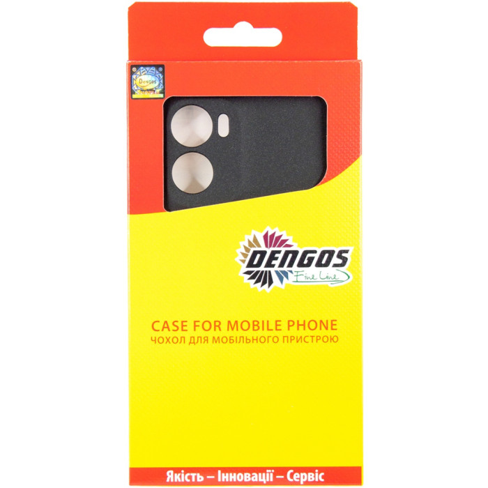 Чохол до мобільного телефона Dengos Motorola G05 Carbon+glass Black (DG-KM-178)