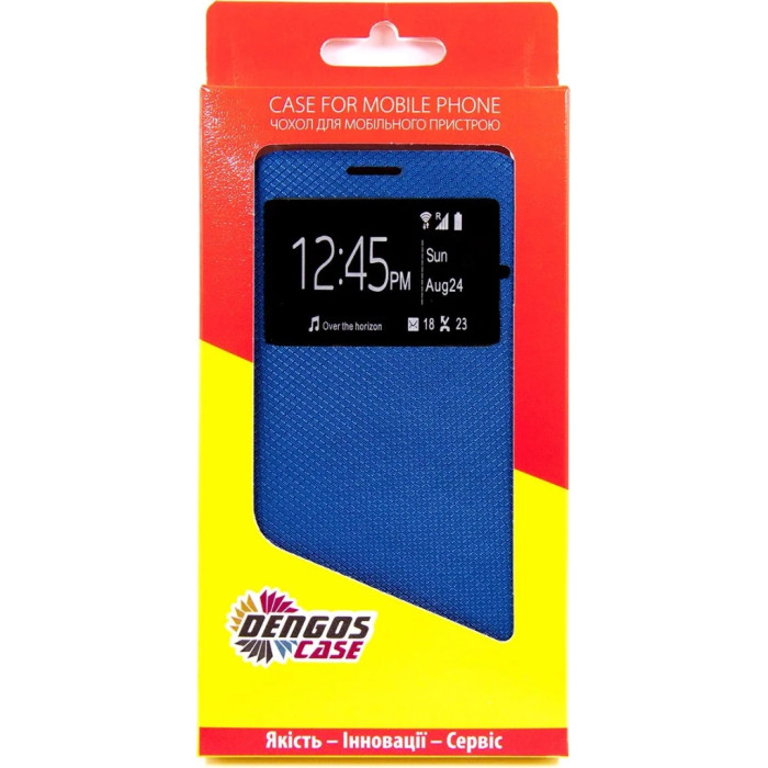 Чохол до мобільного телефона Dengos Samsung Galaxy A03 Core (blue) (DG-SL-BK-312)