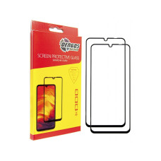 Скло захисне Dengos Samsung Galaxy A17 Black 2 pcs (DG-TG2P-82)