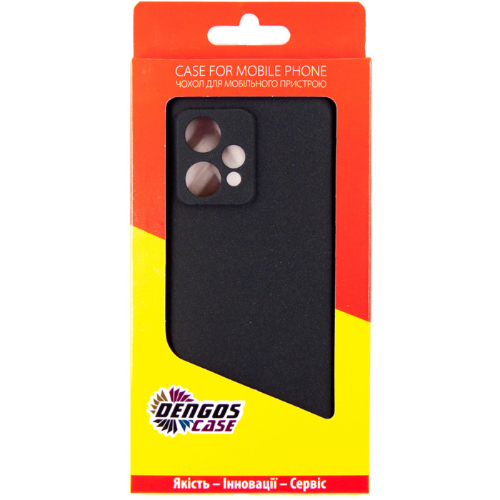 Чохол до мобільного телефона Dengos Carbon Realme 9 4G (black) (DG-TPU-CRBN-150)