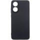 Чохол до мобільного телефона Dengos Carbon Oppo A78 4G (black) (DG-TPU-CRBN-185)