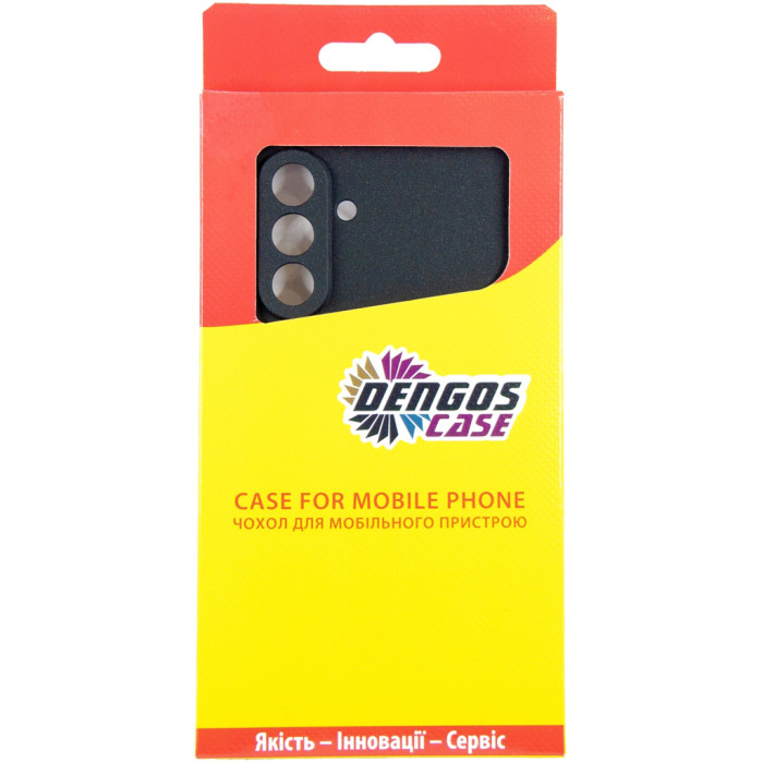 Чохол до мобільного телефона Dengos Carbon Samsung Galaxy A57 Black (DG-TPU-CRBN-260)