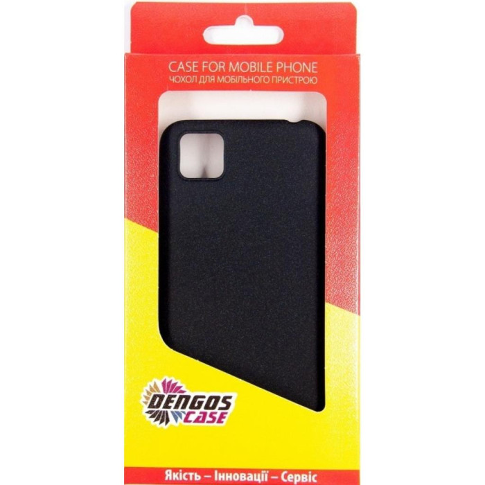 Чохол до мобільного телефона Dengos Carbon Huawei Y5p, black (DG-TPU-CRBN-76) (DG-TPU-CRBN-76)