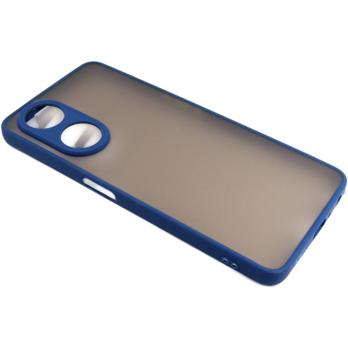 Чохол до мобільного телефона Dengos Matte OPPO A98 5G (blue) (DG-TPU-MATT-130)