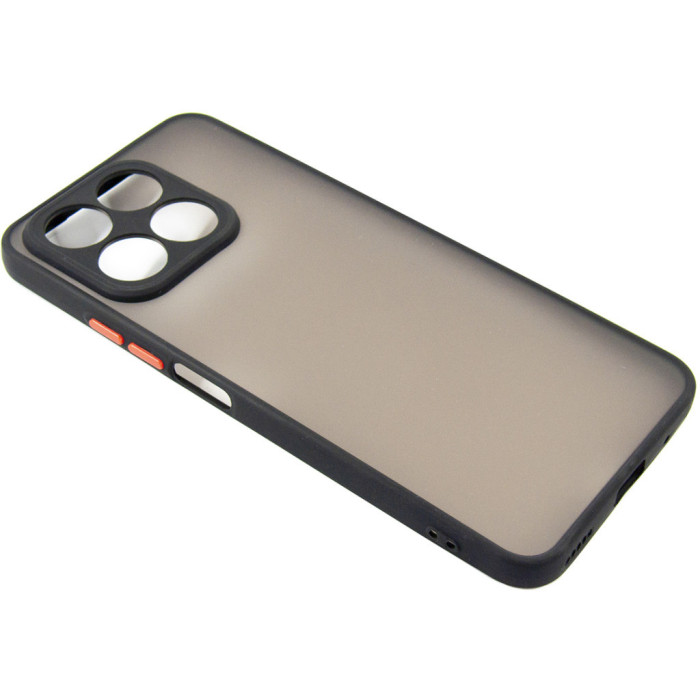 Чохол до мобільного телефона Dengos Matte HONOR X8a (black) (DG-TPU-MATT-138)