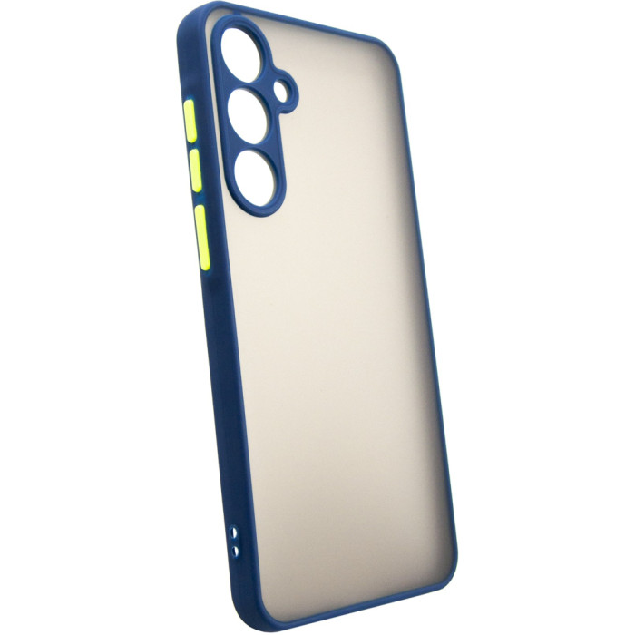 Чохол до мобільного телефона Dengos Matte Samsung Galaxy M55 5G (Blue) (DG-TPU-MATT-159)