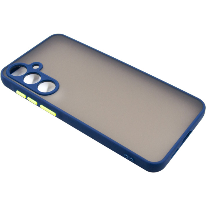 Чохол до мобільного телефона Dengos Matte Samsung Galaxy M55 5G (Blue) (DG-TPU-MATT-159)