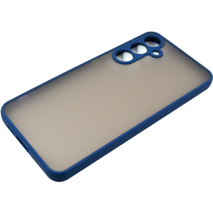 Чохол до мобільного телефона Dengos Matte Samsung Galaxy M55 5G (Blue) (DG-TPU-MATT-159)