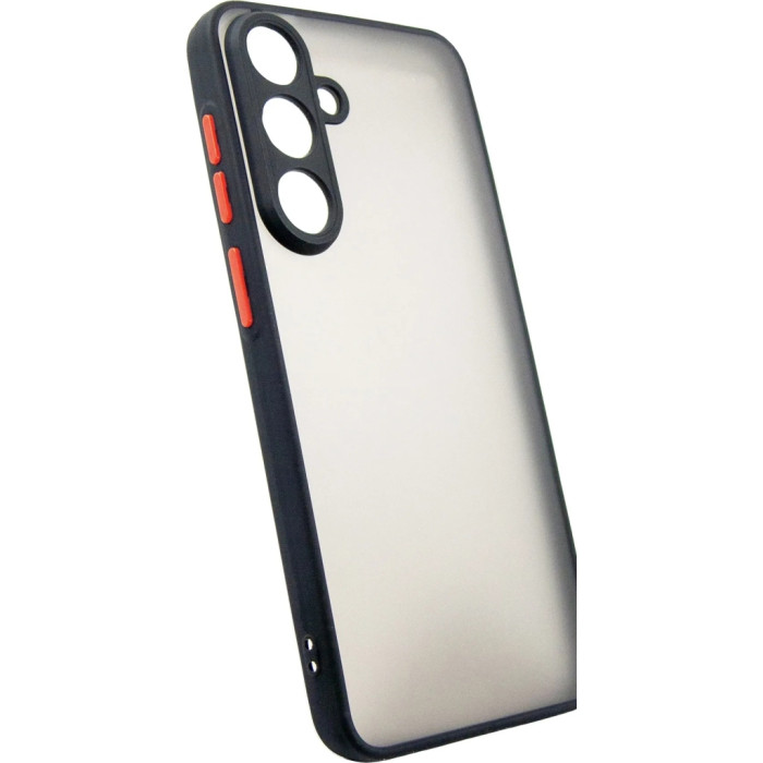 Чохол до мобільного телефона Dengos Matte Samsung Galaxy S25 FE Black (DG-TPU-MATT-169)