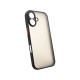 Чохол до мобільного телефона Dengos Matte iPhone 17 Black (DG-TPU-MATT-170)
