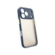Чохол до мобільного телефона Dengos Matte iPhone 17 Pro Blue (DG-TPU-MATT-171)