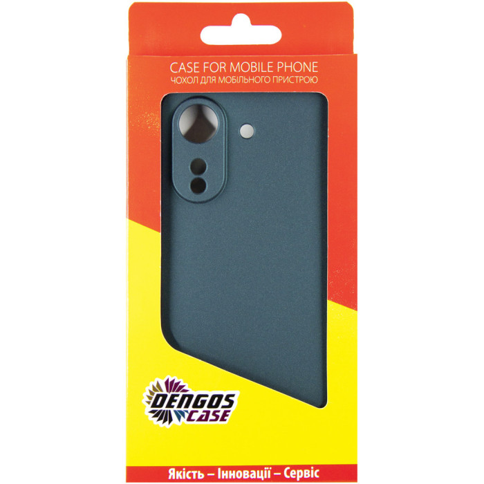 Чохол до мобільного телефона Dengos Soft Xiaomi Redmi 13C (green) (DG-TPU-SOFT-39)