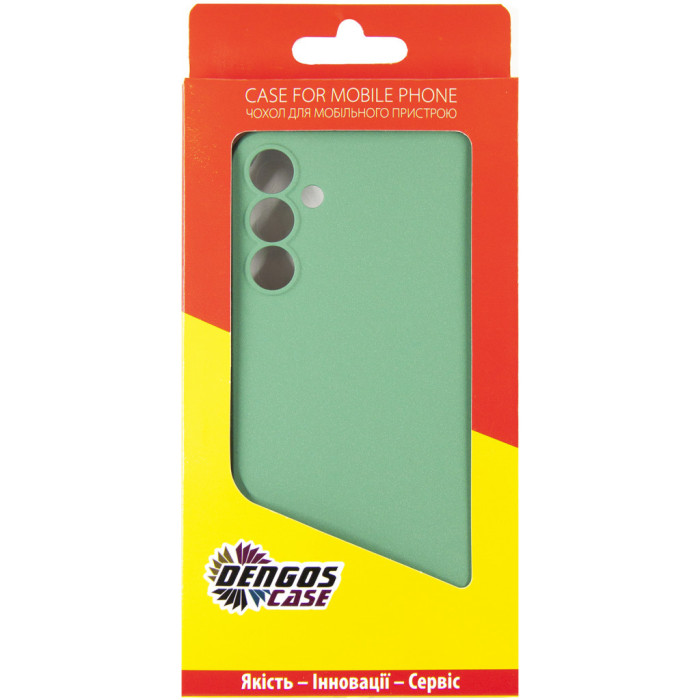 Чохол до мобільного телефона Dengos Soft Samsung Galaxy A15 (mint) (DG-TPU-SOFT-51)