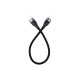 Дата кабель USB-C to USB-C 0.25m black Dengos (NTK-TC-TC-SHRT-BLACK)
