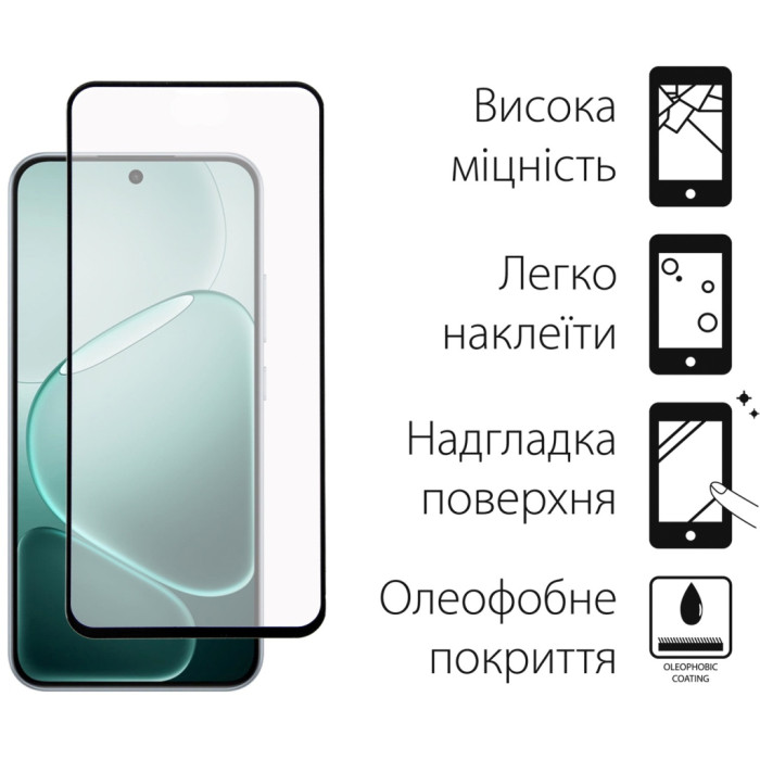 Скло захисне Dengos Full Glue OPPO A6 Pro 4G Black (TGFG-431)