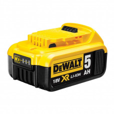 Акумулятор до електроінструменту DeWALT 18 В, 5 Аг, час заряджання 50 хв, вага 0.65 кг (DCB184)