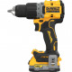 Шуруповерт DeWALT XR Li-Ion PowerStack 18V 2x1.7 Аг, 90 Нм, 0-650/0-2000 об/хв (DCD800E2T)