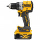 Дриль DeWALT 18V XR Li-Ion 5Ah, 90 Нм, 0-650/0-2000 об/хв., кейс TSTAK (DCD805P2T)